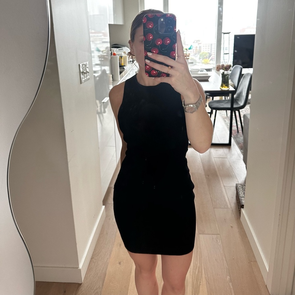 Aritzia Mini Black Dress